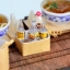 โมเดลจำลองร้านขายราเมนโบราณสไตล์ญี่ปุ่นงานdiy dollhouseสำหรับผู้ที่รักการประดิษฐ์และสะสม