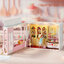โมเดลร้านขายขนมในฝันในสไตล์ยุโรปร้านขนมหวาน ลูกอม SWEET CANDYบ้านแห่งปัญญา DIY บ้านลูกกวาด นิทานคลาสสิกของน้องหมี การแสดงซ้ำแบบคลาสสิกอีกครั้ง