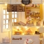 โมเดลจำลองร้านเบเกอรี่จิ๋ว งานDIY ชุด Bakery of the world lover สำหรับนักสะสมโมเดลและเป็นของขวัญชิ้นพิเศษ