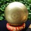 ขันทิเบต Tibetan Singing Bowl (ทองเหลือง) แกะสลักบทสวดหัวใจพระสูตร ขนาด 14 cm.