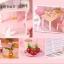 โมเดลบ้านตุ๊กตาจำลองในชุดKnow me DIY Cottage Dream Girl Heart ด้วยแกรนด์เปียโนสีขาวหรูหราสง่างามดั่งเจ้าหญิง