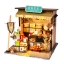 โมเดลร้านขายชุดชาจำลองTEA MINIATURE MODEL CLASSICโบราณจิ๋วสำหรับนักประดิษฐ์และมอบเป็นของขวัญให้ผู้ใหญ่ในโอกาสต่างๆ
