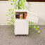 เฟอร์นิเจอร์จิ๋วสำหรับบ้านตุ๊กตา 1:12 ฉากครัวจำลอง บ้านของเล่นจำลองตู้เย็นสีขาว ของประดับตกแต่ง