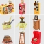โมเดลห้องหนังสือจำลองสำหรับนักประดิษฐ์DIY HOUSE MINI รุ่น Model Book