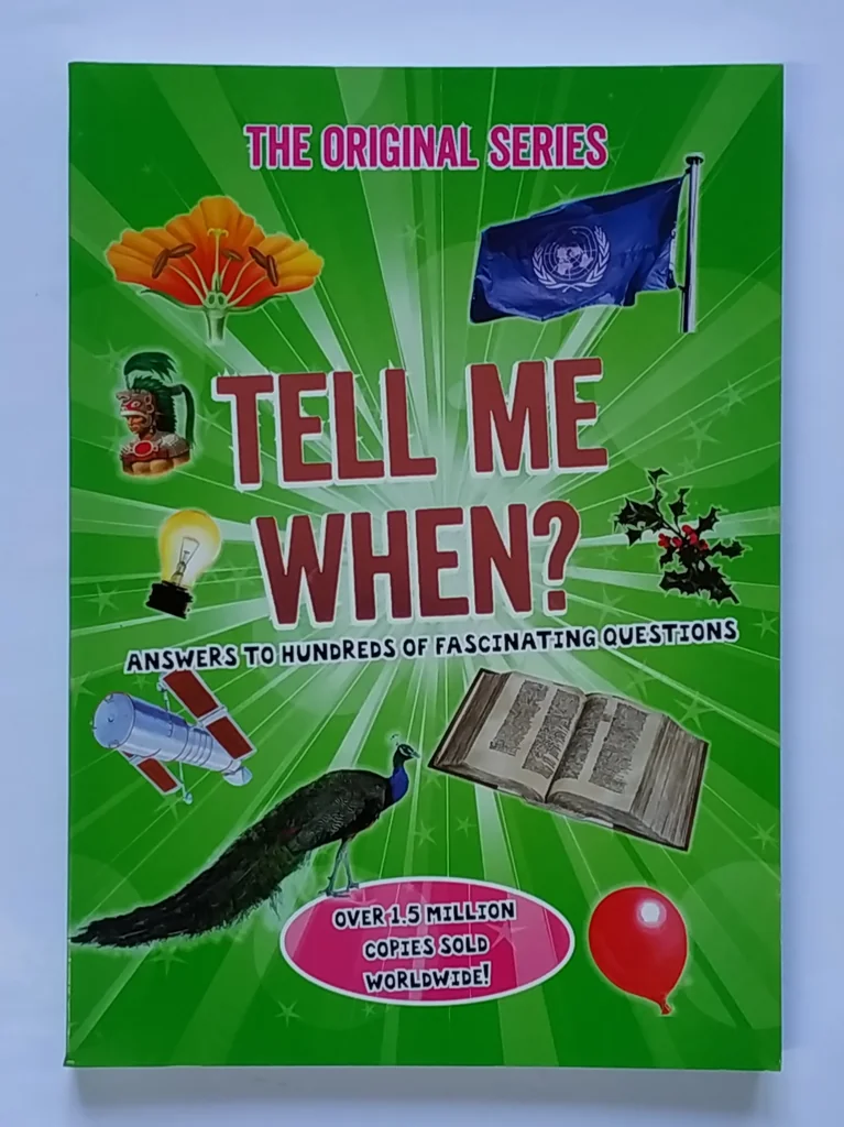หนังสือความรู้เด็กภาษาอังกฤษ TELL ME WHEN ศูนย์รวมหนังสือที่ใหญ่