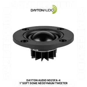 Dayton Audio ND16FA-6 5/8 Soft Dome Neodymium Tweeter