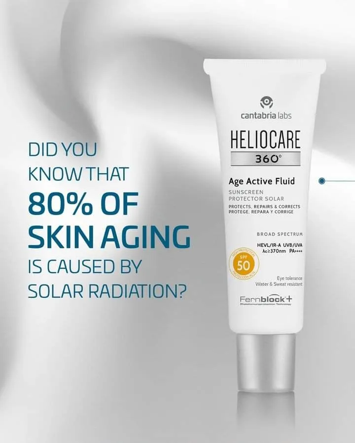 Heliocare 360 Age Active Fluid SPF50+ 50ml กันแดด